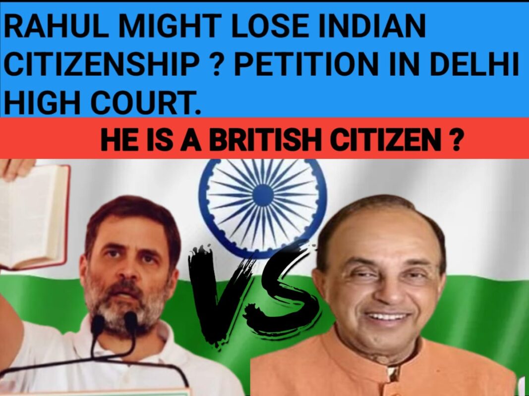 Is rahul Gandhi a british Citizen ?