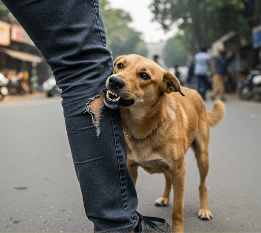 NHRC Report - more than 34000 children were bitten by dogs