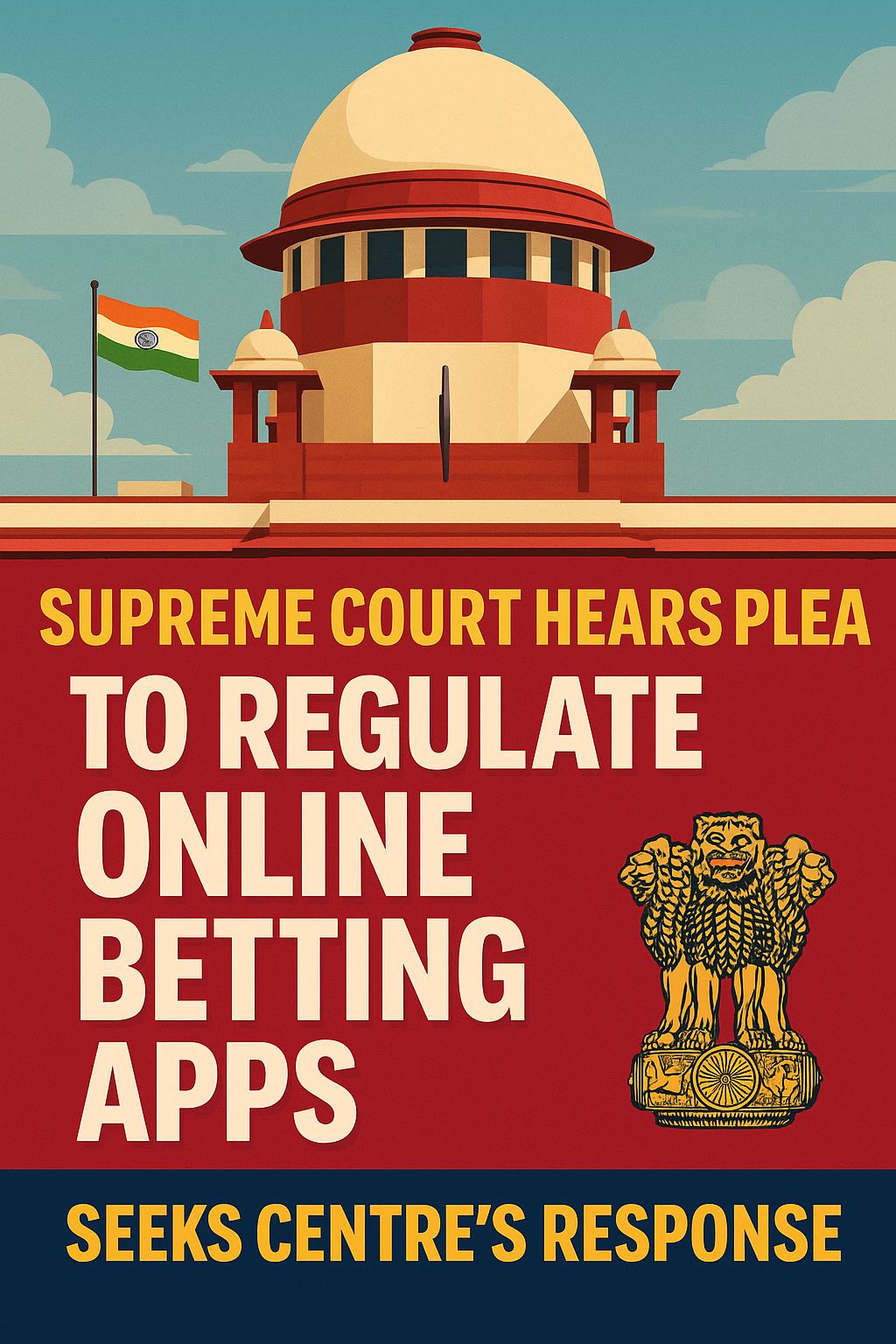 Supreme Court Hears Plea to Regulate Online Betting Apps