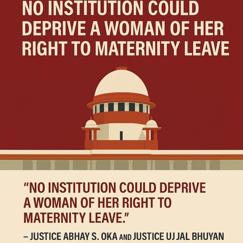 Maternity leave