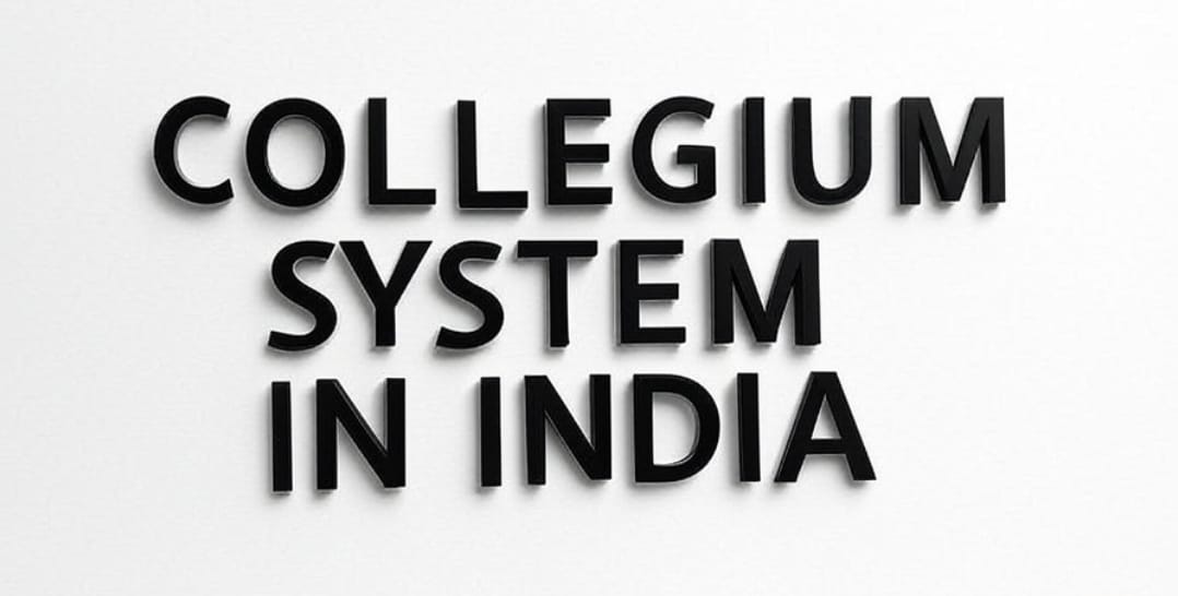 Collegium system in India